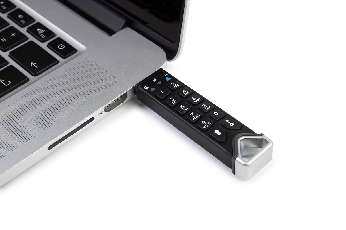 iStorage datAshur PRO2 USB-Stick 256 GB USB Typ-A 3.2 Gen 1 (3.1 Gen 1) Schwarz