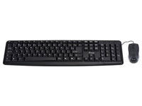 Equip 245200 Tastatur Maus enthalten Büro USB QWERTZ Deutsch Schwarz