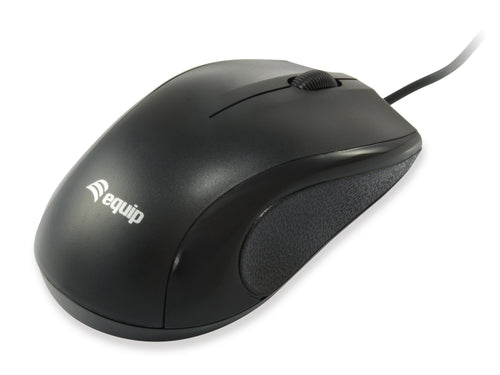 EQUIP Kabelgebundene Kombi Keyboard+Mouse. schwarz. portugie