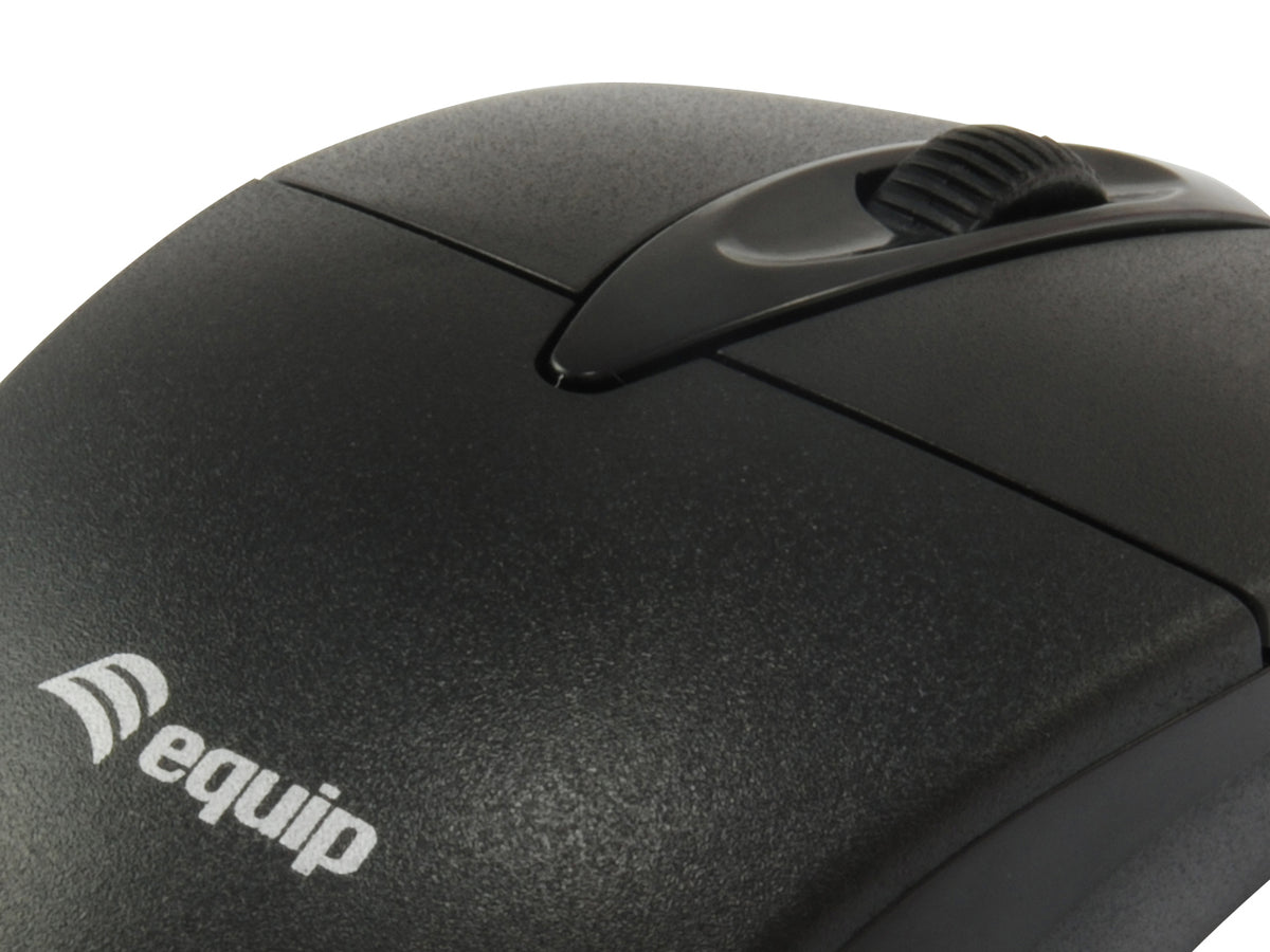 Equip 245102 Maus Büro Beidhändig USB Typ-A Optisch 1000 DPI