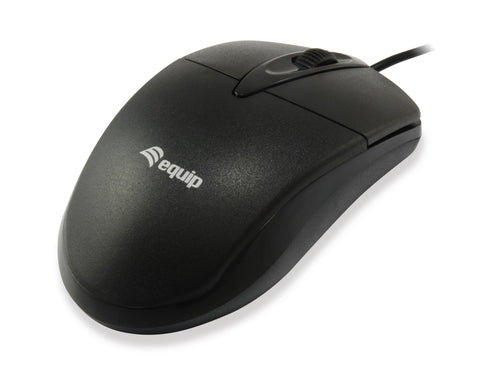 Equip 245102 Maus Büro Beidhändig USB Typ-A Optisch 1000 DPI