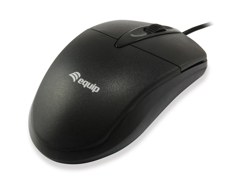 Equip 245102 Maus Büro Beidhändig USB Typ-A Optisch 1000 DPI