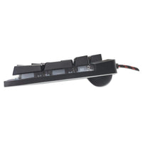Manhattan USB-Gaming-Tastatur mit LEDs und Metallunterseite, 12 Funktionstasten, Metallunterseite, farbige LED-Hintergrundbeleuchtung, 19 Anti-Ghosting-Tasten, Schutzklasse IPX4 (spritzwassergeschützt), schwarz