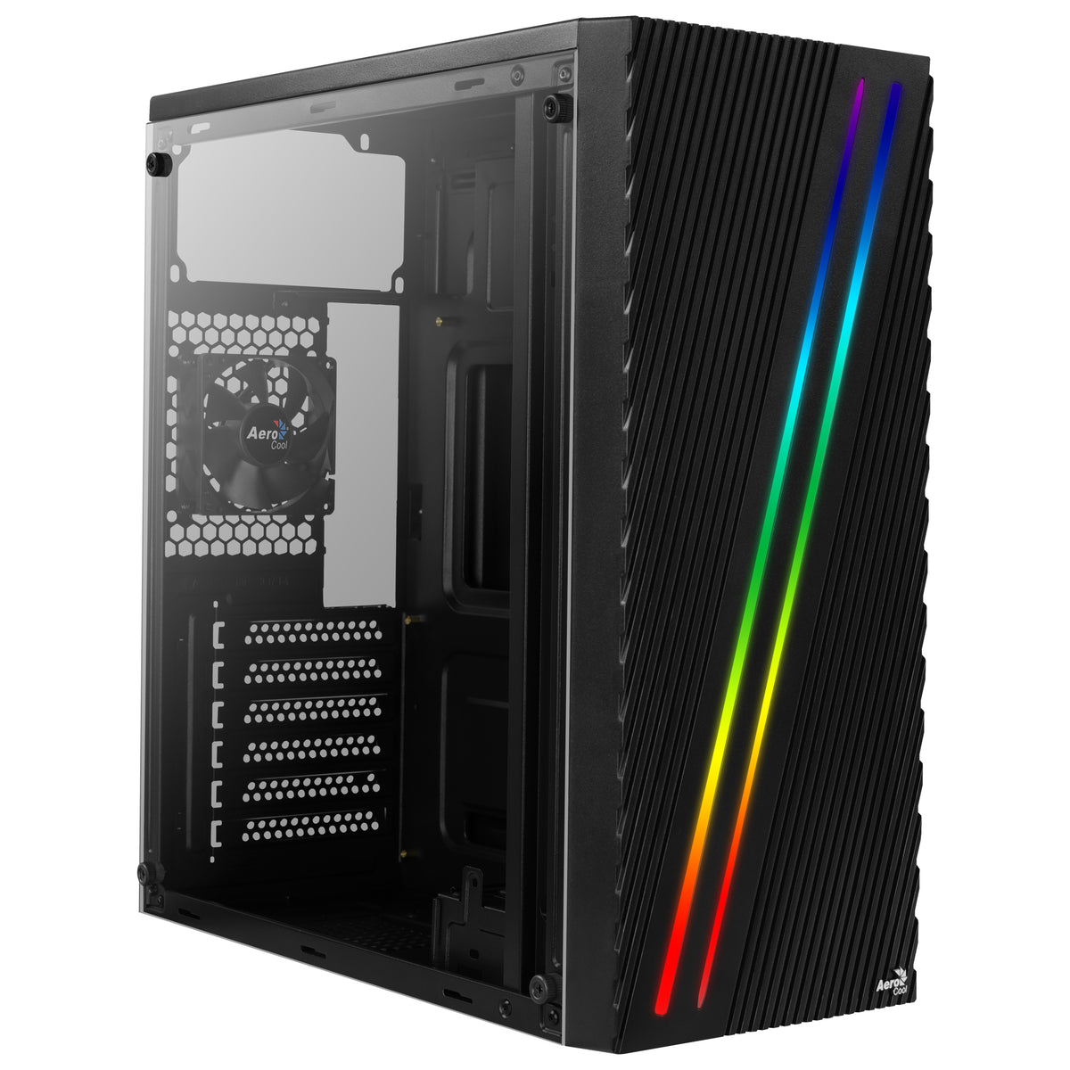 Aerocool Streak Midi Tower Schwarz