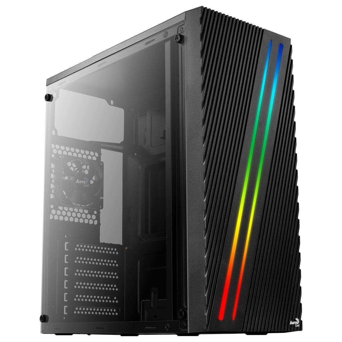 Aerocool Streak Midi Tower Schwarz