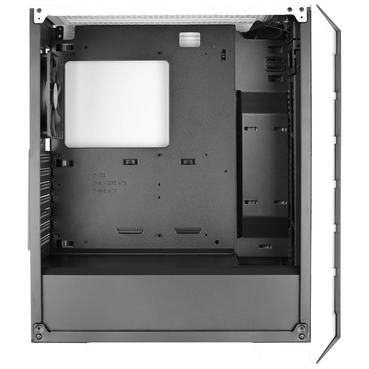 Aerocool CYLONPROWG Midi Tower Weiß