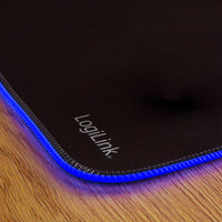 LogiLink ID0183 Mauspad Gaming-Mauspad Schwarz
