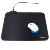 LogiLink ID0183 Mauspad Gaming-Mauspad Schwarz