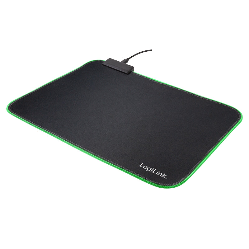 LogiLink ID0183 Mauspad Gaming-Mauspad Schwarz
