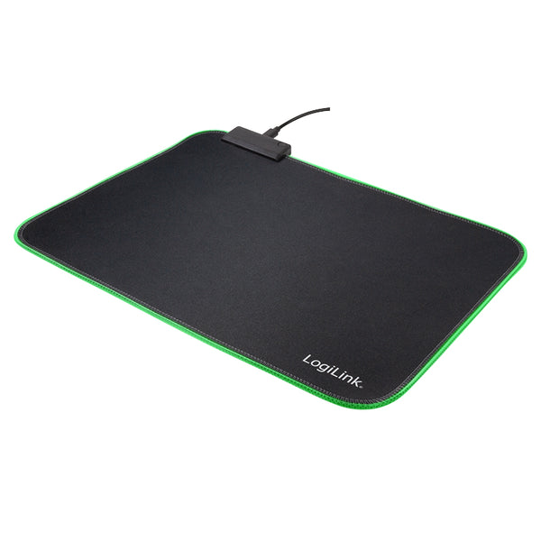 LogiLink ID0183 Mauspad Gaming-Mauspad Schwarz