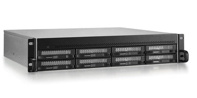 TerraMaster U8-500 PLUS NAS & Storage Server Rack (2U) Intel® Core™ i7 16 GB DDR5 0 TB Black