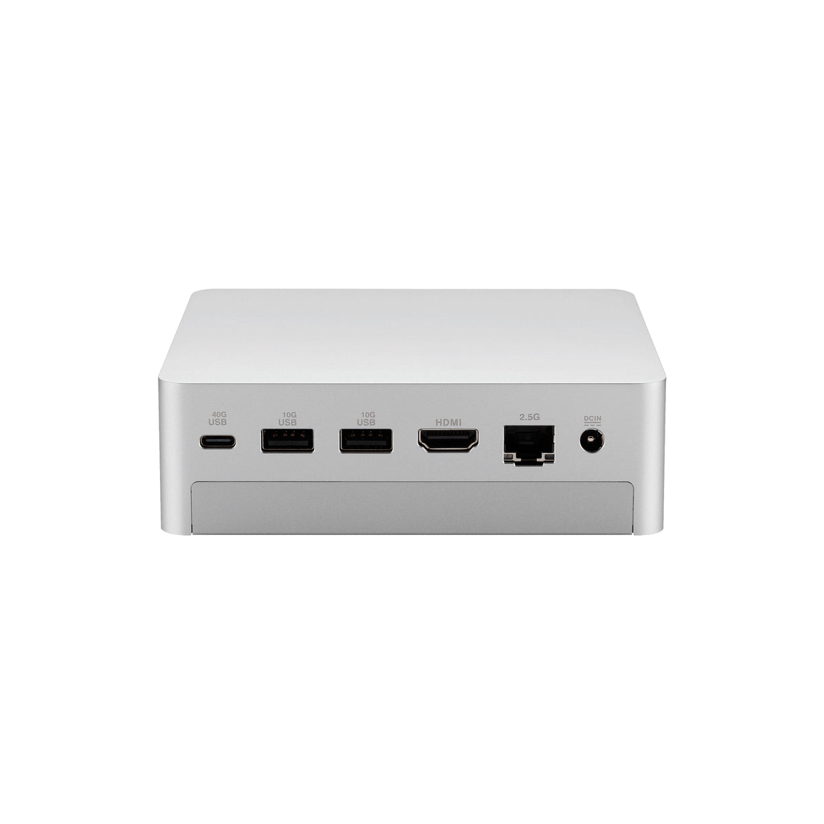 ASUS Ascent QN10 QN10-VQ0008NN Copilot+ PC Snapdragon X2E-88-100 32 GB LPDDR5x-SDRAM 512 GB SSD Windows 11 Pro Mini PC Mini-PC Silber