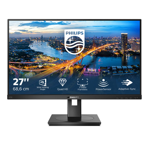 Philips B Line 275B1/00 Computerbildschirm 68,6 cm (27") 2560 x 1440 Pixel 2K Ultra HD LCD Schwarz