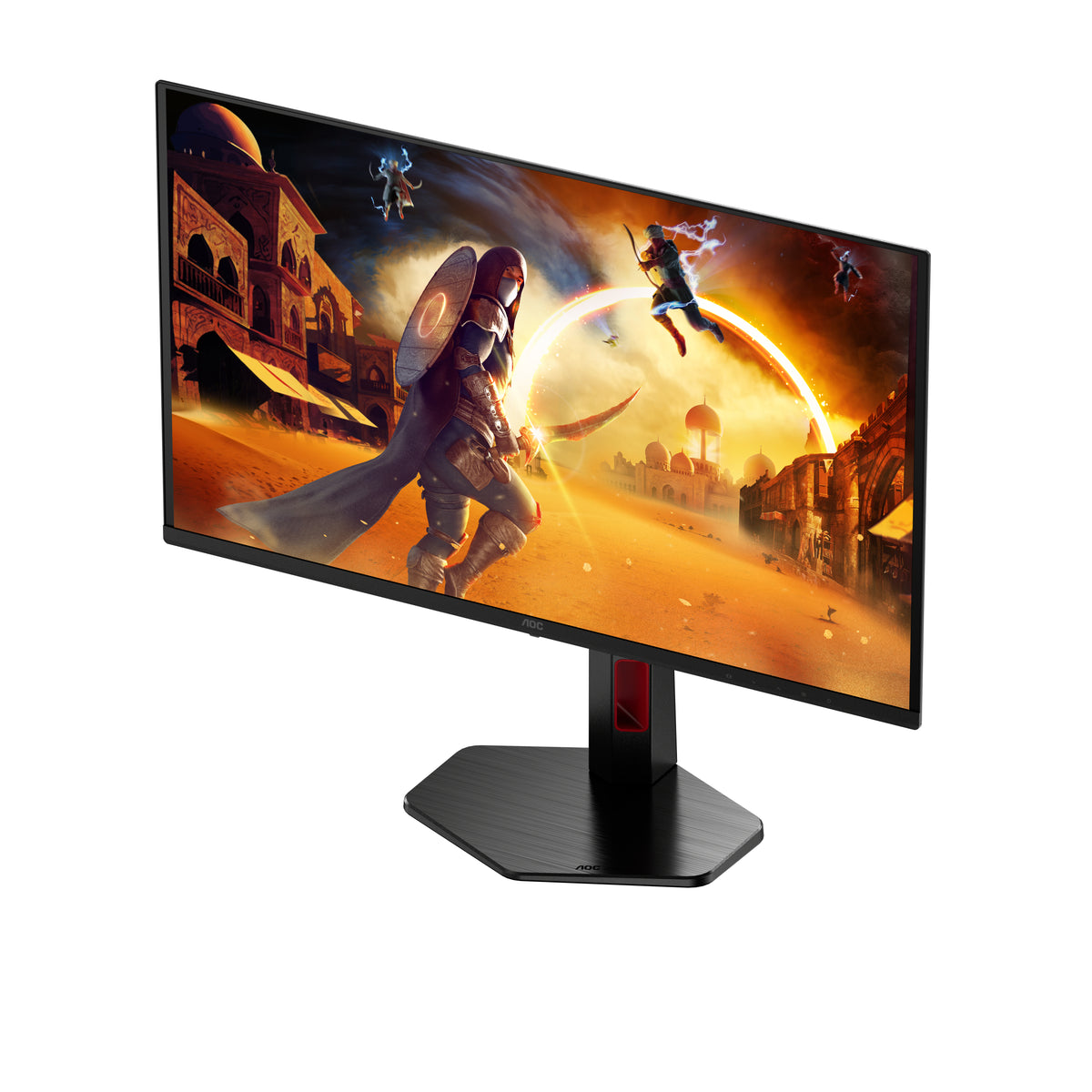 AOC G4 Q27G4ZDRAD Écran d'ordinateur 67,3 cm (26.5") 2560 x 1440 pixels Quad HD OLED Noir, Rouge