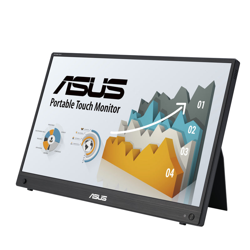 ASUS ZenScreen MB16AHT Computerbildschirm 39,6 cm (15.6") 1920 x 1080 Pixel Full HD Touchscreen Schwarz