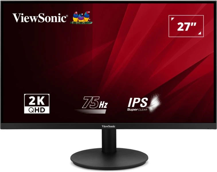 Viewsonic VA VA2708-2K-HD-2 Computerbildschirm 68,6 cm (27") 2560 x 1440 Pixel Quad HD LED Schwarz