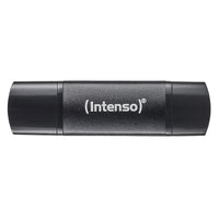 Intenso 3544490 USB-Stick 64 GB USB Type-A / USB Type-C 3.2 Gen 1 (3.1 Gen 1) Schwarz