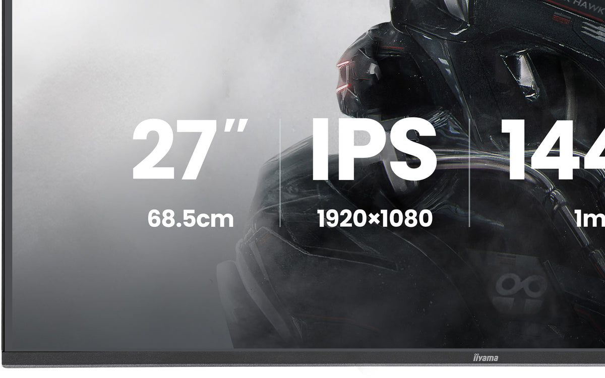 iiyama G-MASTER GB2741HSU-B1 Computerbildschirm 68,6 cm (27") 1920 x 1080 Pixel Full HD LED Schwarz