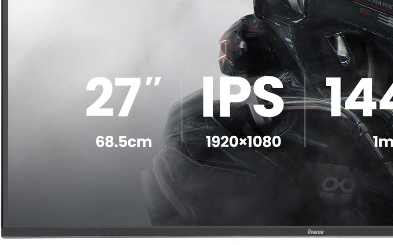 iiyama G-MASTER GB2741HSU-B1 Computerbildschirm 68,6 cm (27") 1920 x 1080 Pixel Full HD LED Schwarz