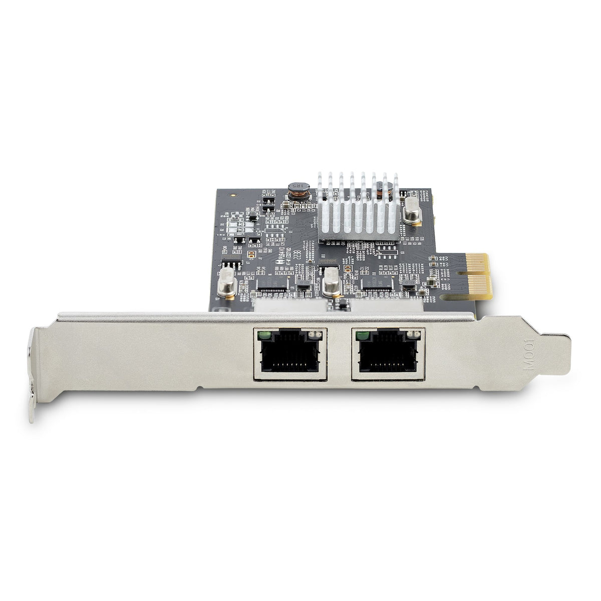 StarTech.com 2-Port 2.5 Gbit PCIe Netzwerkkarte, Intel I225-V, Dual-Port Computer LAN Karte, Multi-Gigabit NIC, PCI Express Server Netzwerkkarte, 2.5G Ethernet Adapter