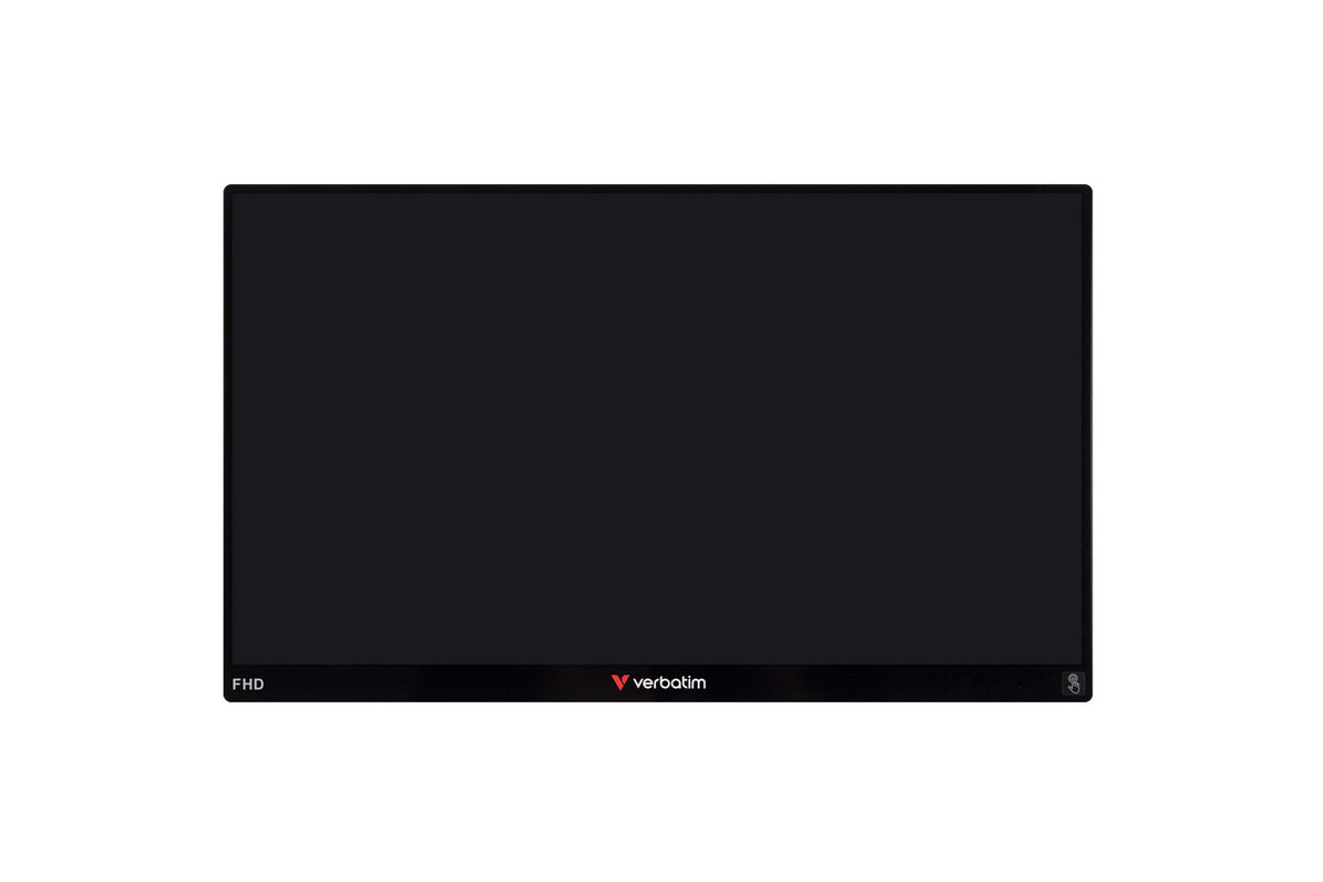 Verbatim PMT-14 Computerbildschirm 35,6 cm (14") 1920 x 1080 Pixel Full HD Touchscreen Schwarz