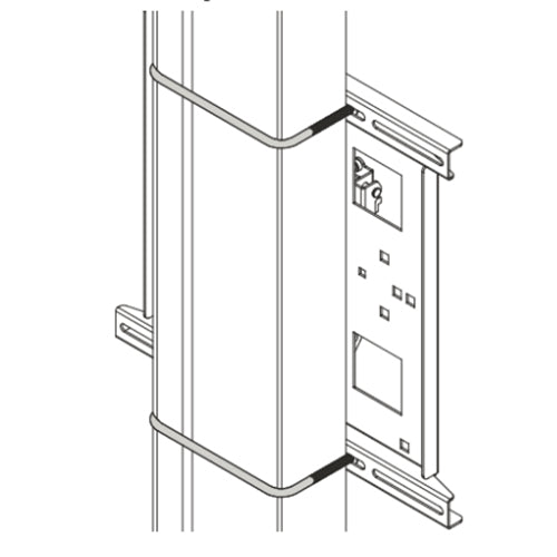 Chief Square U-Bolt Set