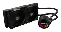 GENESIS NLG-2318 Computerkühlsystem Prozessor All-in-One-Flüssigkeitskühler Schwarz