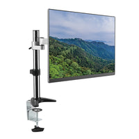 LogiLink BP0075 Flachbildschirm-Tischhalterung 68,6 cm (27") Tisch/Bank Schwarz, Edelstahl