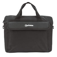 Manhattan Notebooktasche London 14,1", Für Notebooks bis 14,1", Top Load, schwarz