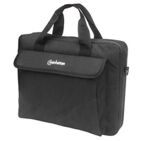 Manhattan Notebooktasche London 14,1", Für Notebooks bis 14,1", Top Load, schwarz