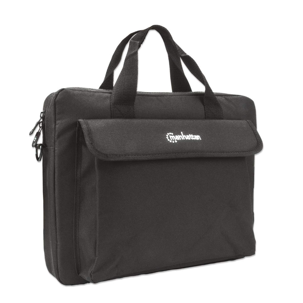 Manhattan Notebooktasche London 14,1", Für Notebooks bis 14,1", Top Load, schwarz