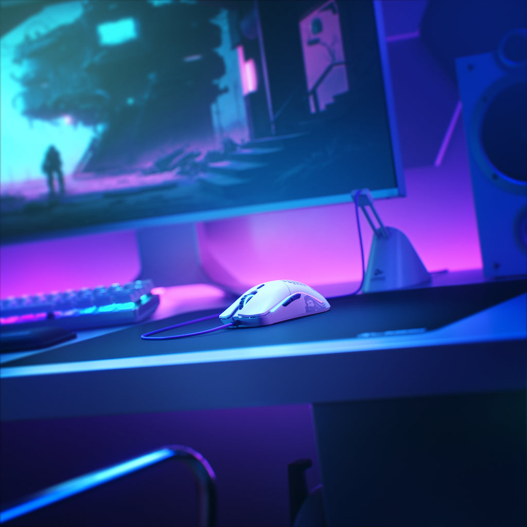 Glorious Gaming Model O Maus Rechts USB Typ-A Optisch 12000 DPI