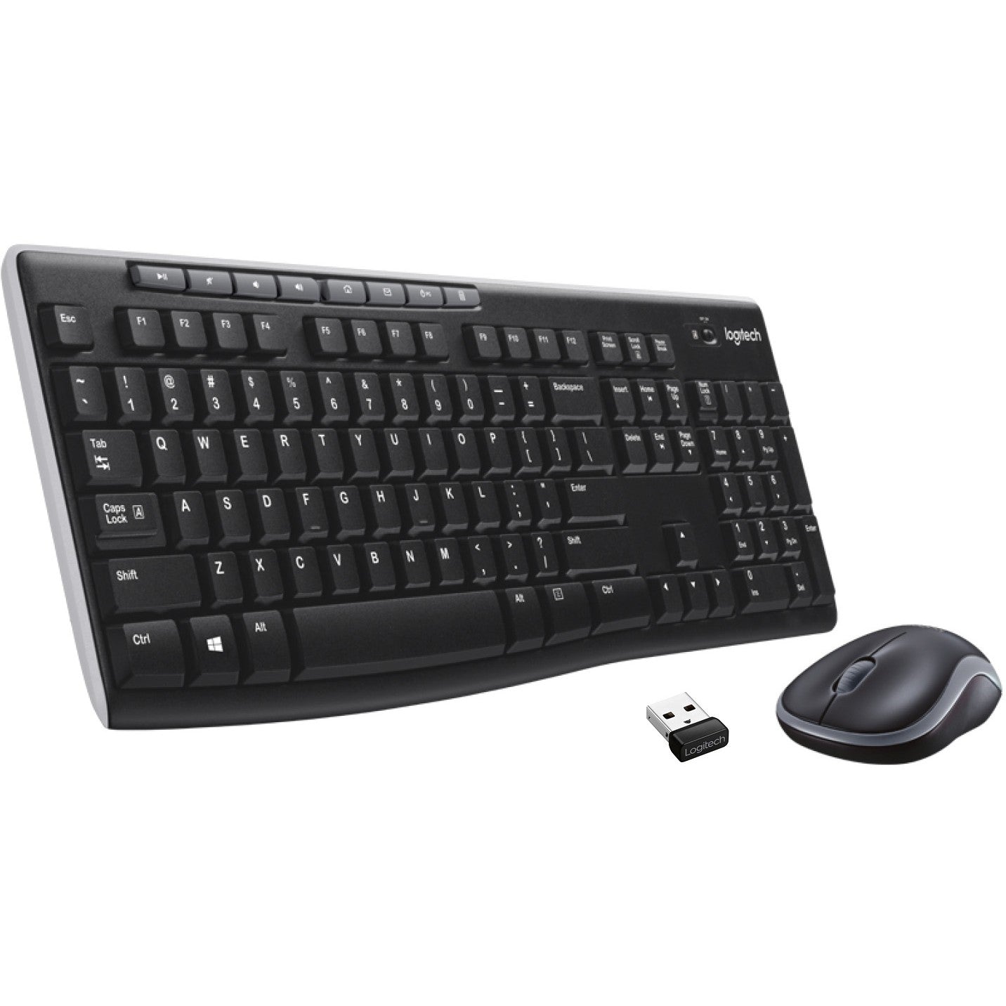 Logitech MK270 wireless Combo black ES