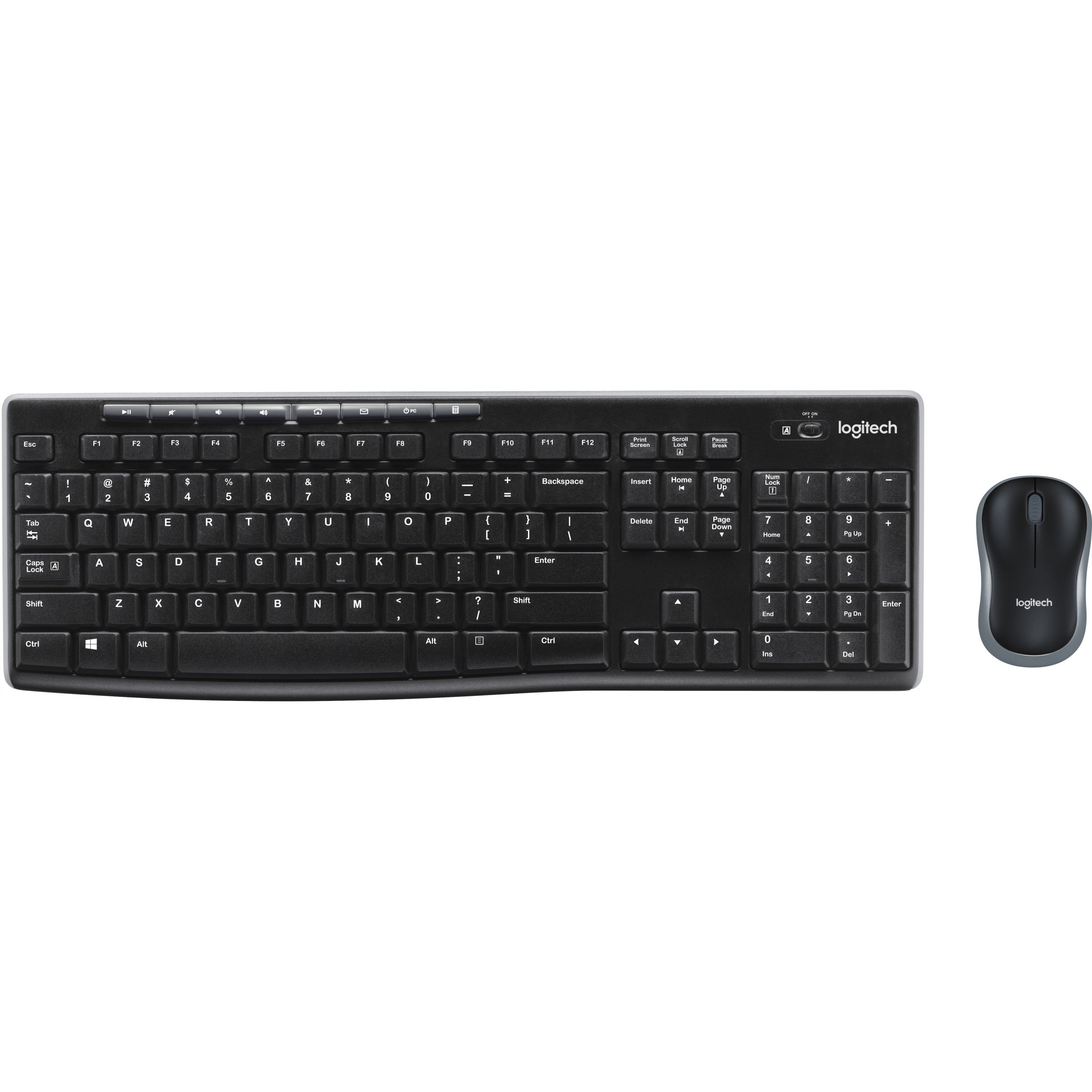 Logitech MK270 wireless Combo black ES