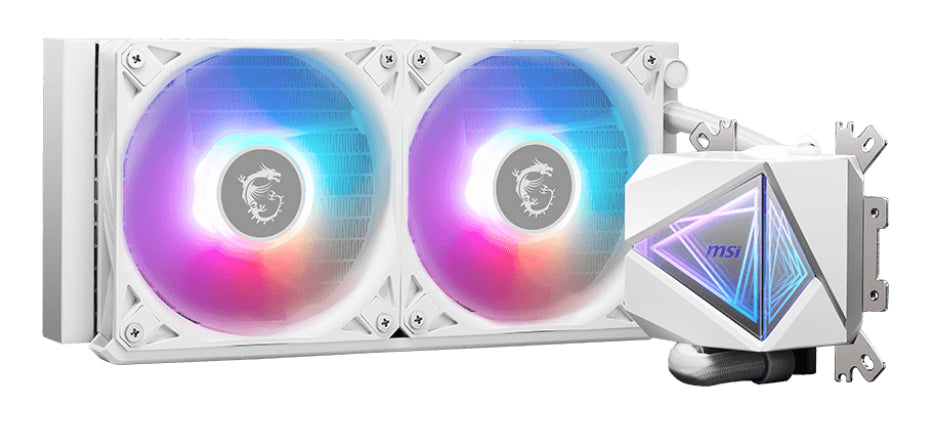 MSI MAG Coreliquid I240 Prozessor Flüssigkeitskühlung 12 cm Weiß 1 Stück(e)