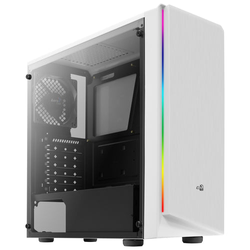 Aerocool Rift White Midi-Tower - weiß Window