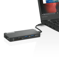 Lenovo GX90T77924 laptop-dockingstation & portreplikator Kabelgebunden USB 3.2 Gen 1 (3.1 Gen 1) Type-C Grau
