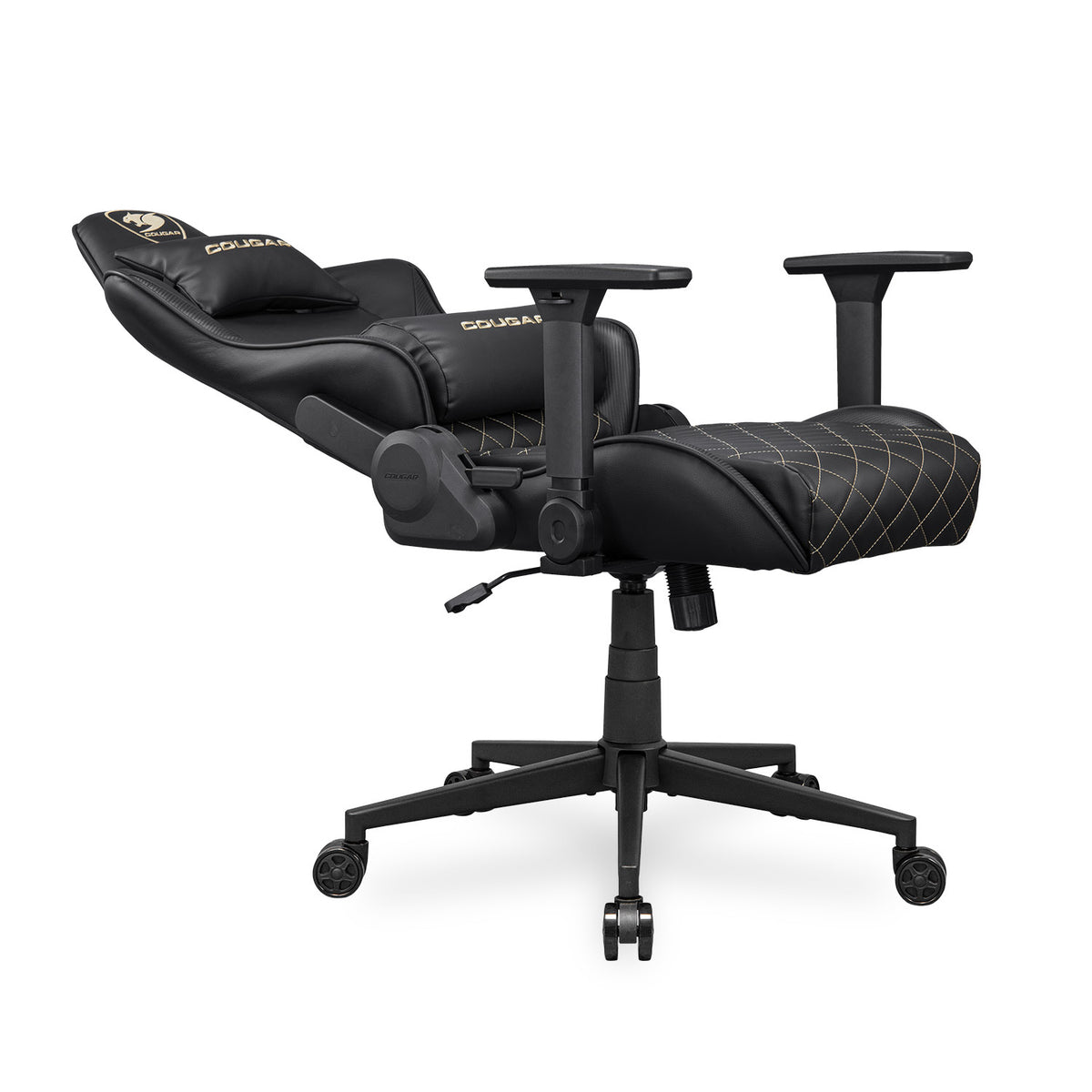 COUGAR Gaming-Stuhl Armor One V2 Gold, Schwarz