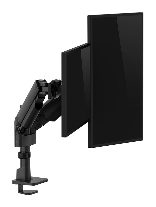 Neomounts DS65S-950BL2 Monitorarm 24-34" - Gasfeder - Topfix - mehrfach verstellbar - 180°-Stopp