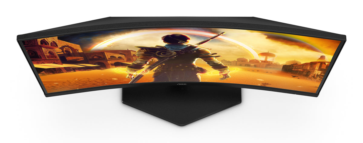 AOC G4 23.6" VA FHD 180Hz Computerbildschirm 59,9 cm (23.6") 1920 x 1080 Pixel Full HD LCD Schwarz, Rot