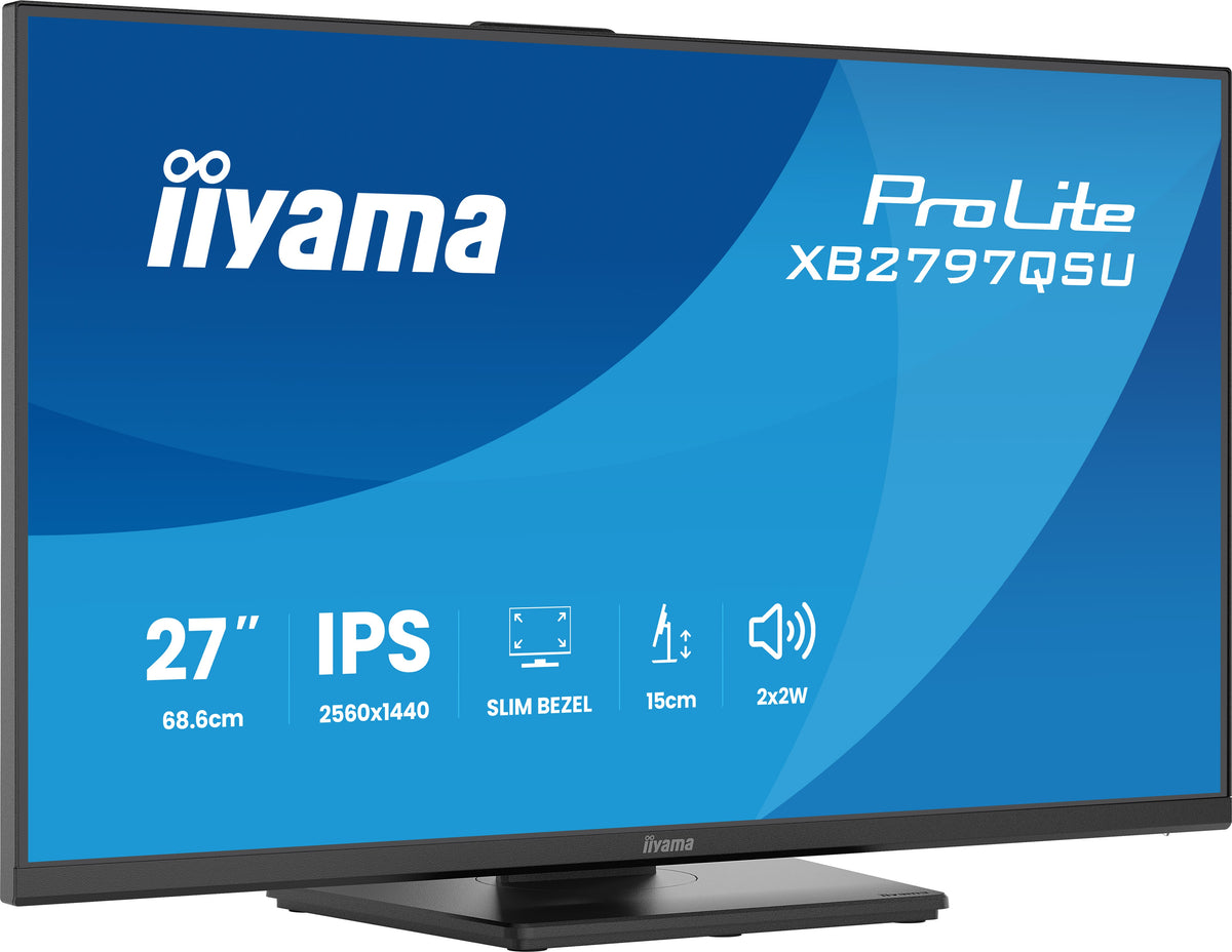 iiyama ProLite XB2797QSU-B1 Computerbildschirm 68,6 cm (27") 2560 x 1440 Pixel Quad HD LED Schwarz
