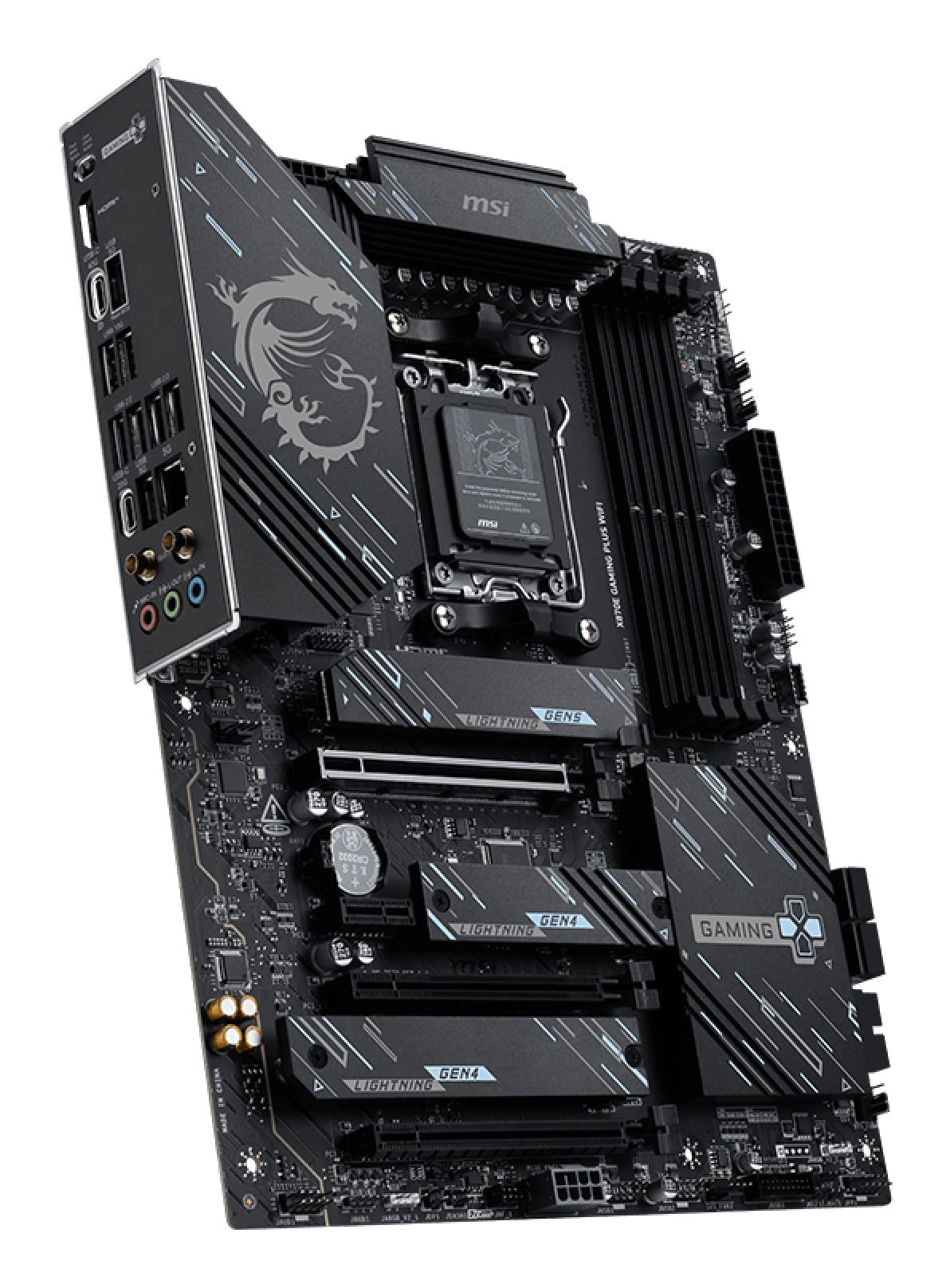 MSI X870E GAMING PLUS WIFI Motherboard AMD X870E Sockel AM5 ATX