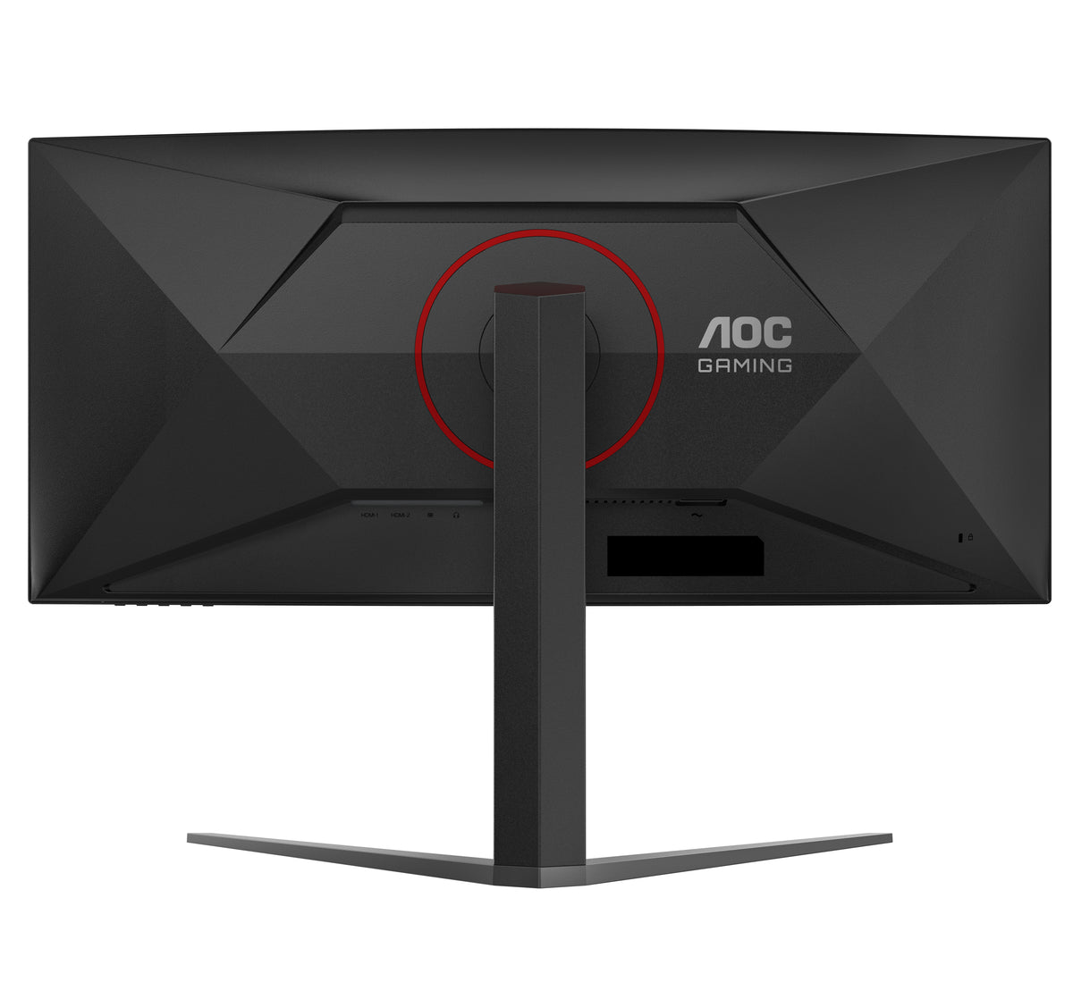 AOC G4 CU34G4AD Computerbildschirm 86,4 cm (34") 3440 x 1440 Pixel Schwarz, Rot