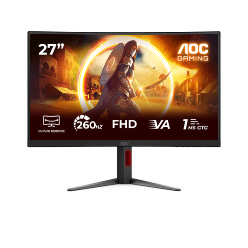 AOC G4 C27G4Z2 Computerbildschirm 68,6 cm (27") 1920 x 1080 Pixel Full HD LCD Schwarz, Rot