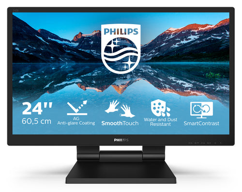 Philips 242B9TL/00 Computerbildschirm 60,5 cm (23.8") 1920 x 1080 Pixel Full HD LCD Touchscreen Schwarz