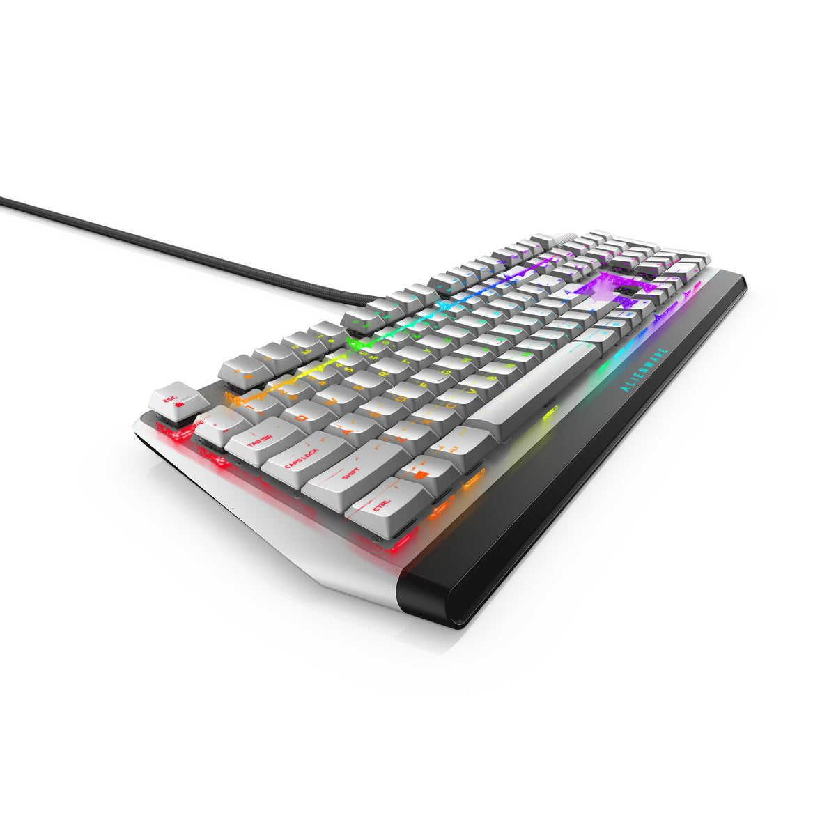Alienware AW510K Tastatur Gaming USB Schwarz, Weiß