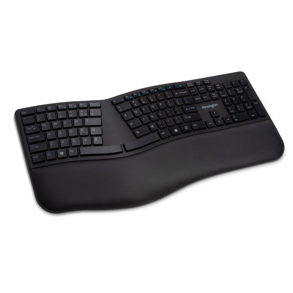 Kensington Pro Fit Ergo-Tastatur, kabellos (schwarz)
