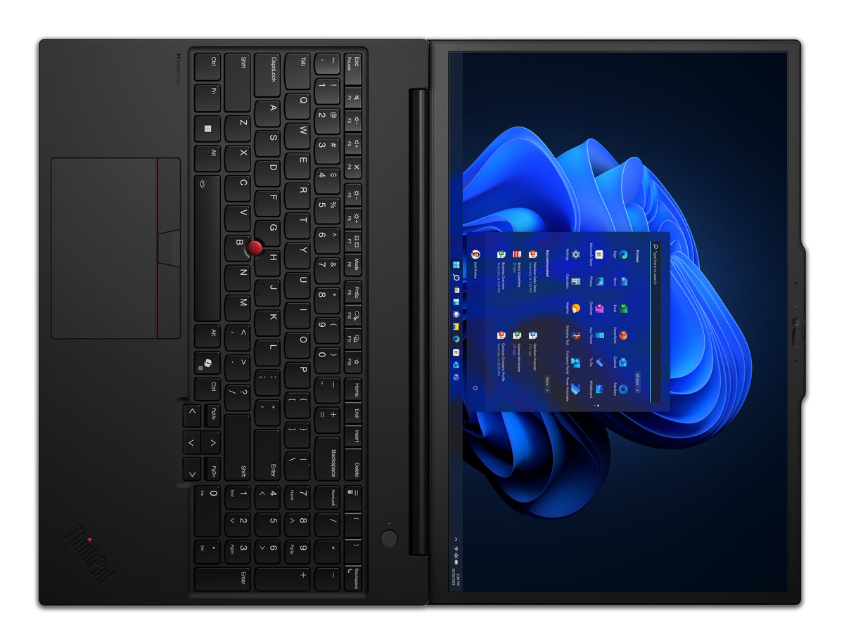 Lenovo ThinkPad P16s Gen 3 (Intel) Intel Core Ultra 7 155H Mobiler Arbeitsplatz 40,6 cm (16") WUXGA 32 GB DDR5-SDRAM 1 TB SSD NVIDIA RTX 500 Ada Wi-Fi 6E (802.11ax) Windows 11 Pro Deutsch Schwarz