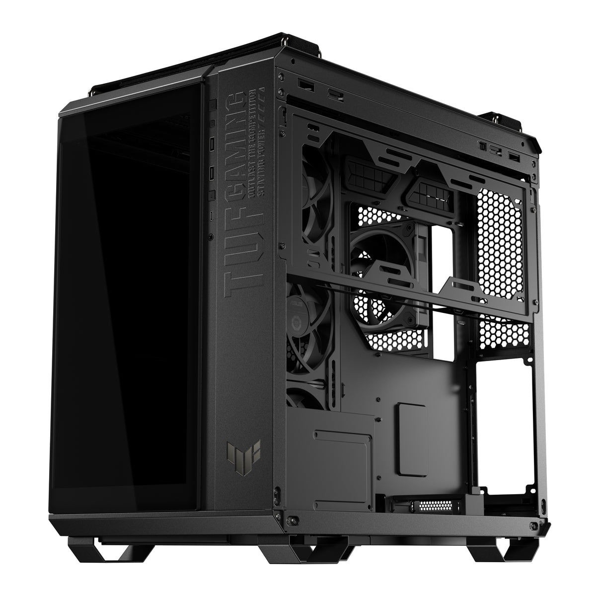 ASUS TUF GAMING GT502 Horizon TG ARGB Black Midi Tower Schwarz