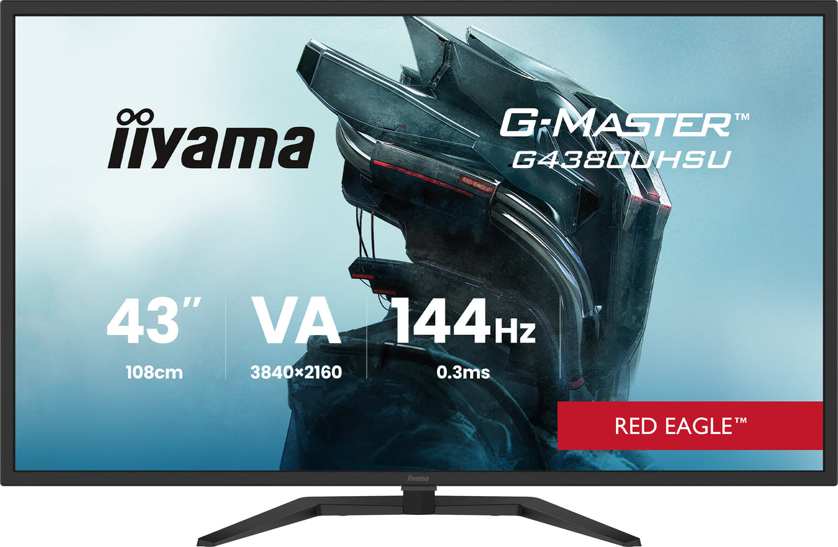 iiyama G-MASTER G4380UHSU-B2 Computerbildschirm 108 cm (42.5") 3840 x 2160 Pixel 4K Ultra HD LED Schwarz